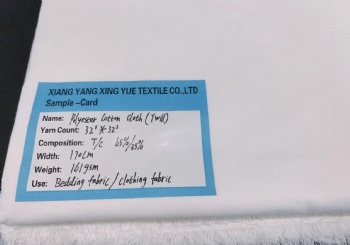 Polyester Cotton Cloth(Twill)